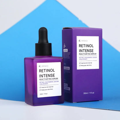 Retinol Anti-Wrinkle Essence Pure Hyaluronic Acid Facial Serum Anti Wrinkle Aging Face Lift Tightening Reduce Eye Finelines New