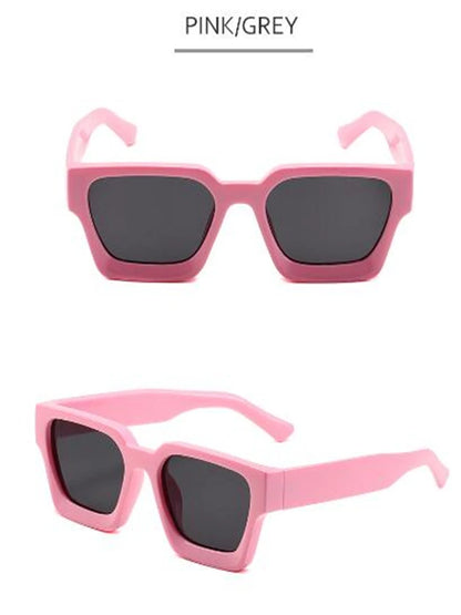 White glasses, women's and men's sunglasses, summer sunshade, windproof, and color changing glasses