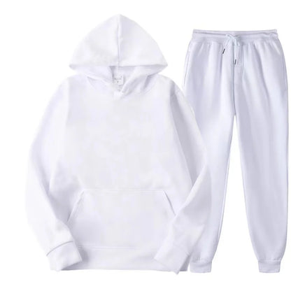 Hoodies Pants Autumn Winter Hooded Sweatshirt Sweatpants Hoodie Pant Hoody Pullover Female Suit