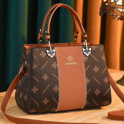 New Woman shoulder bag Large capacity Handbag for Women 2025 Crossbody bag pattern PU Portable bucket bag ladies messenger bags