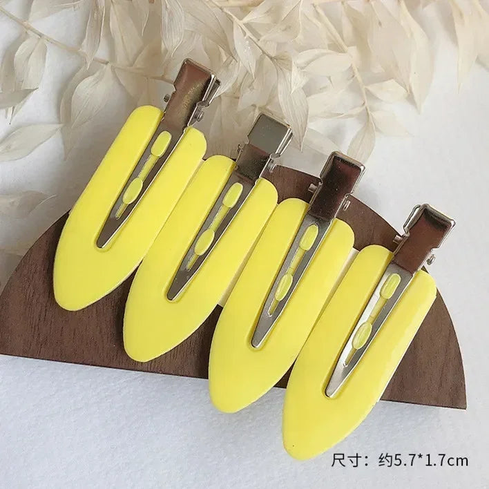 Simple Wild Leopard Seamless Hair Clip Women Acetate Sheet No Bend Bangs Clip Duckbill Clip Hairpins Hair Styling Tool