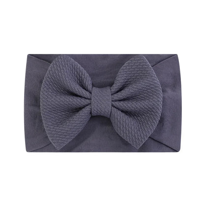 1Pc Headband Nylon Infants Toddlers Elastic Hair Band for Newborn Girl Princess Bowknot Cute Baby Hair Accessories Wholesale