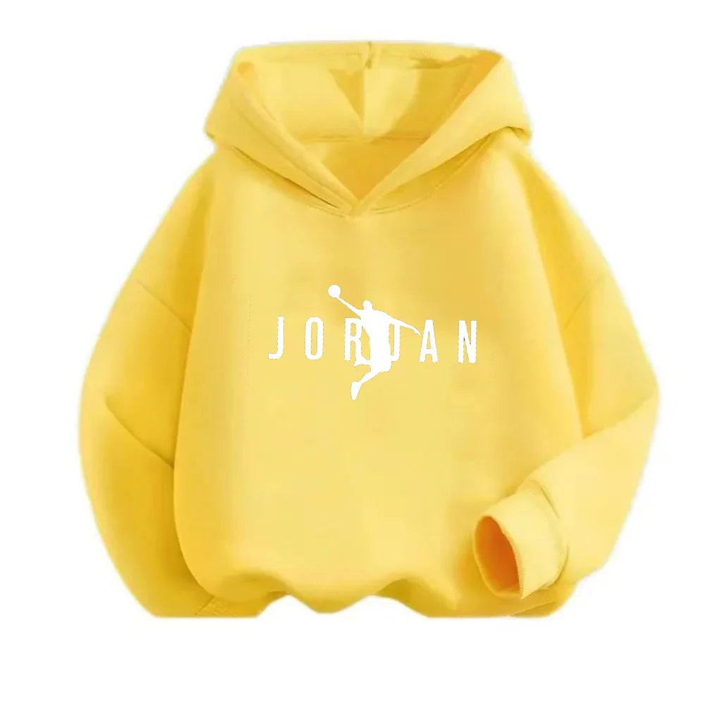 Basketball Sports Children's Hoodies Street Wear High Quality Comfortable Boys' Tops Autumn/Winter Wear Lightweight Kid Clothing