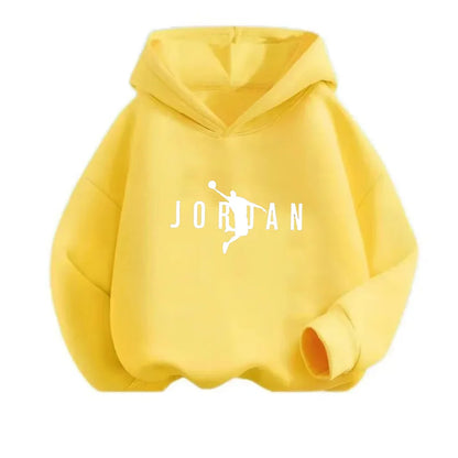 Basketball Sports Children's Hoodies Street Wear High Quality Comfortable Boys' Tops Autumn/Winter Wear Lightweight Kid Clothing