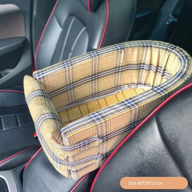Car Pet Bed Cathouse Doghouse Central Control Nest Small Size Dogs Car Dog Safety Car Seat Cat Sitting Car Mats