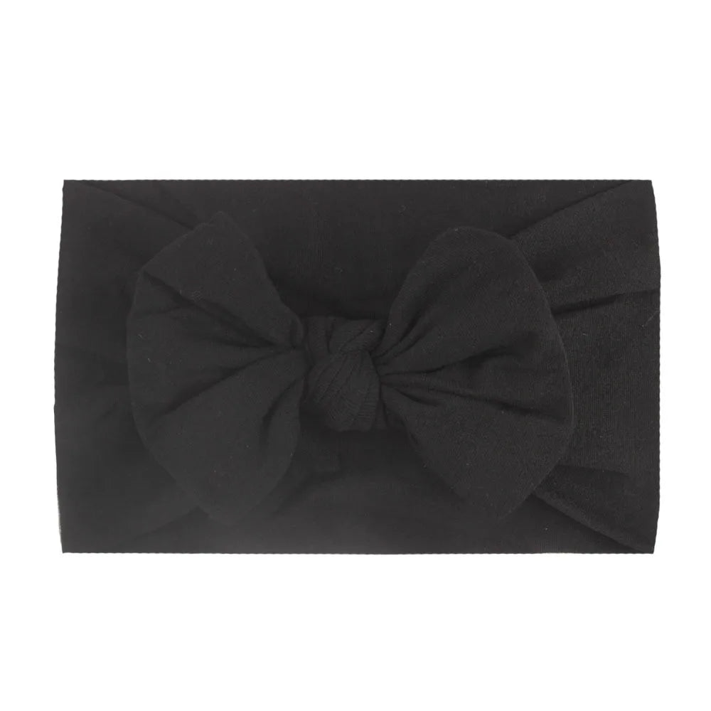 Baby Girl Headband Infant Hair Accessories Bows Newborn Headwear Rabbit Ear Elastic Gift Toddler Bandage Ribbon Soft Bowknot