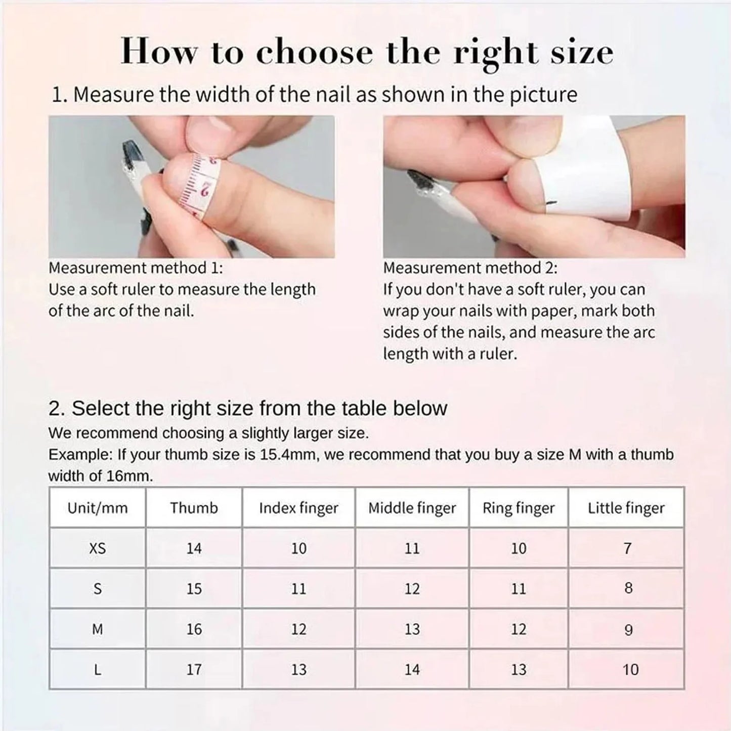 10pcs Handmade Press on Nails 3D Colorful Aurora Butterfly Design