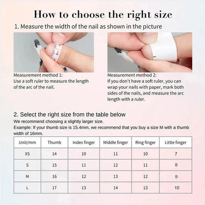 10pcs Handmade Press on Nails 3D Colorful Aurora Butterfly Design