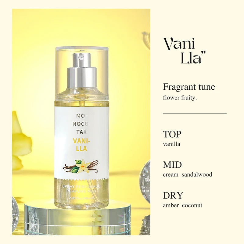 Thai Flower Fruit Perfume Vanilla Fragrance Women Date Scent Long-Lasting Good Girl Parfume Body Spray Floral Mist Air Freshener
