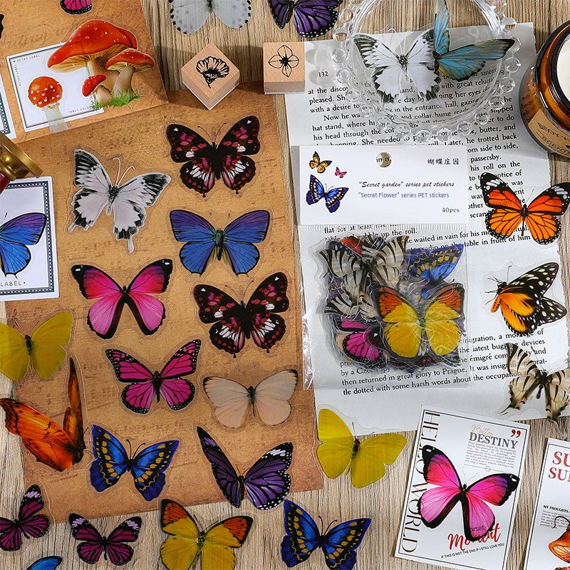 Cute Transparent Traceless Diary Pattern Cane Artsy