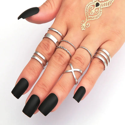 7pcs Jewelry Rings Set
