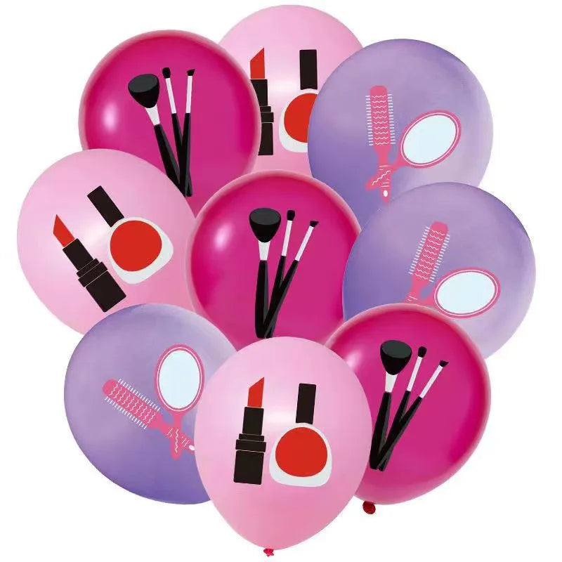 Make Up Birthday Party Decor Women Girls Favor Spa Makeup