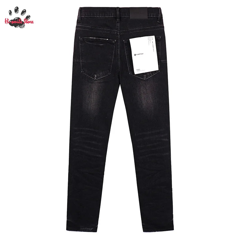 Black Jeans Pants Men Street Vintage Casual Best Quality Hip Hop Trousers