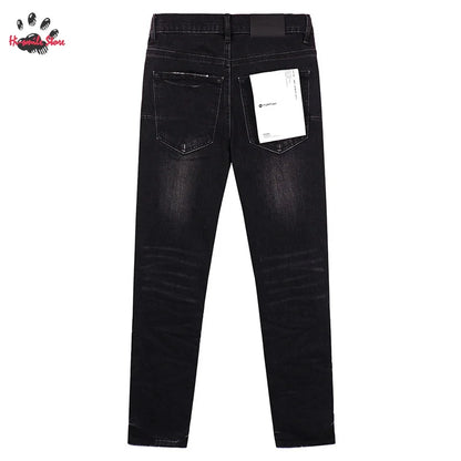 Black Jeans Pants Men Street Vintage Casual Best Quality Hip Hop Trousers