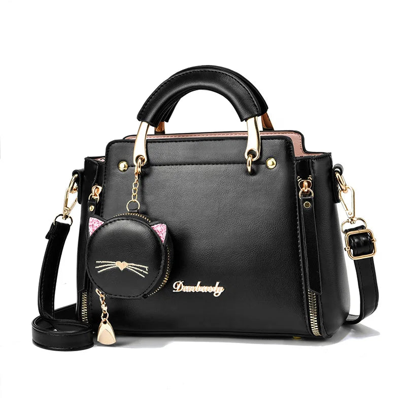 New Trendy Fashion Handbags Atmospheric All-match Ladies Shoulder Bag