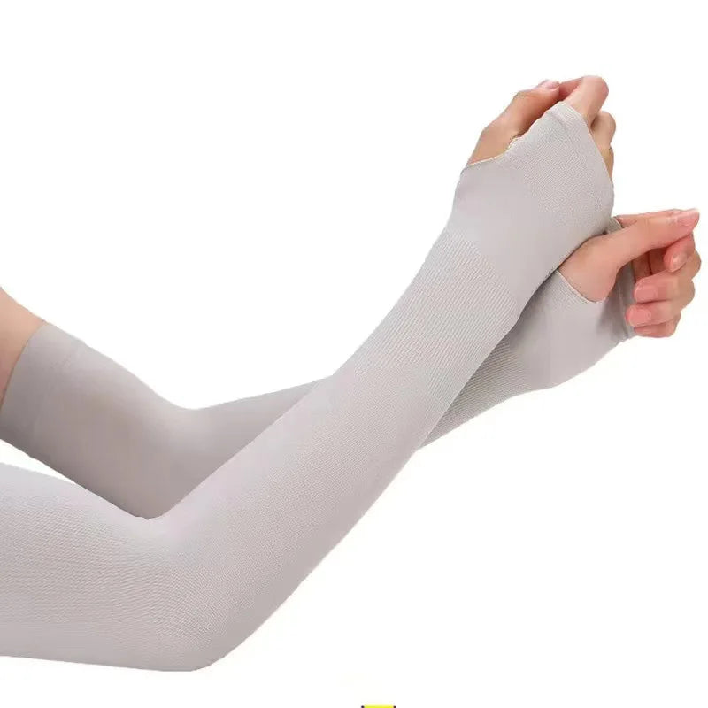 Cool Cycling Sleeve Sport Cooling Arm Sleeves Anti-sunburn Sunscreen Uv Sports Safety Fitness Body Building Entertainment
