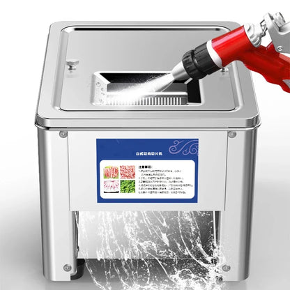 2.5/3.5/5/7/10/15/21MM Electric Meat Slicer Commercial Household Grinder Automatic Fish Cutter Fillet Shredded 150KG/H  850W