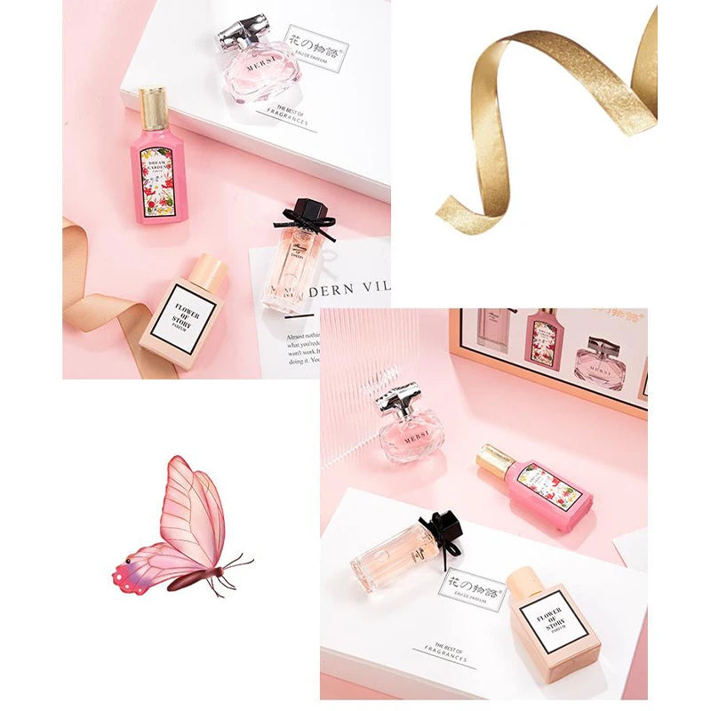 Oriental Gift Box Perfume Women Floral Scent Jasmine Gardenia Fragrance Fresh Cologne Long-Lasting Eau De Toilette Body Splash