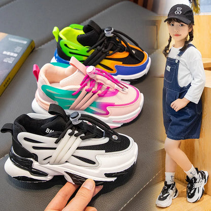 Winter Children's Sneakers Boy Kids Shoes Girls New Cotton Autumn Tennis