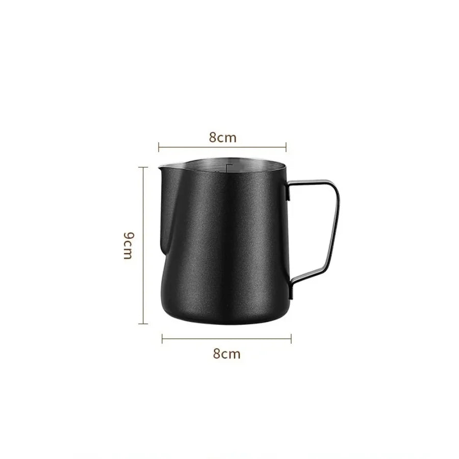 350/600ML Coffee Milk Frothing Pitcher Jug 304 Stainless Steel Precise Scale High Quality Latte