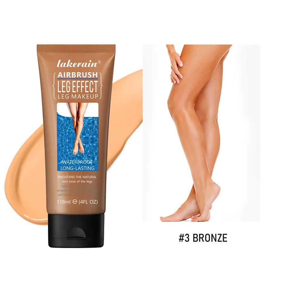 Leg Concealer Even Skin Waterproof Sweatproof All Day Long Lasting Leg Highlights Cream Cover Freckles Blemishes Natural Makeup