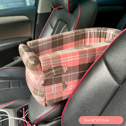 Car Pet Bed Cathouse Doghouse Central Control Nest Small Size Dogs Car Dog Safety Car Seat Cat Sitting Car Mats