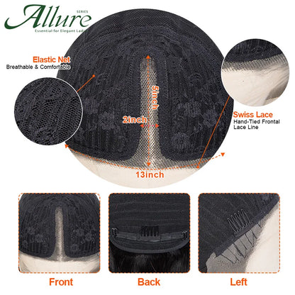 Deep Wave Lace Front Human Hair Wigs