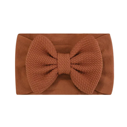 1Pc Headband Nylon Infants Toddlers Elastic Hair Band for Newborn Girl Princess Bowknot Cute Baby Hair Accessories Wholesale