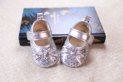 New baby toddler shoes sequin Korean casual fashion front shoes anti-drop shoes
