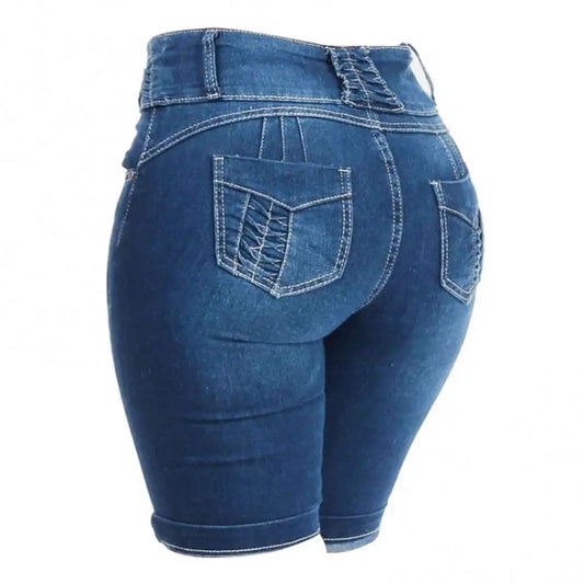 Fashion Women Denim Shorts Pants Summer Skinny Slim Fit