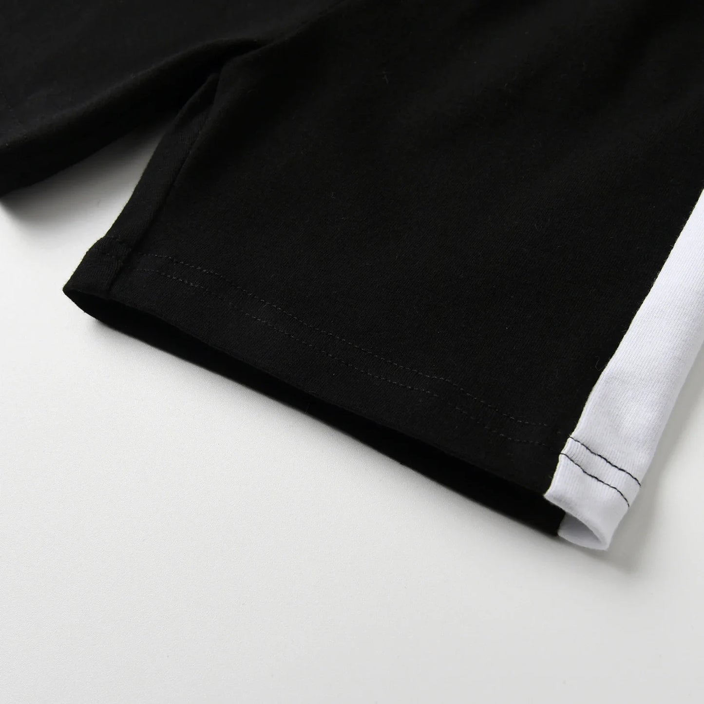 2025 New Toddler Baby Boy Summer Short Sleeve Clothes Set for 1 2 3 4 Years Cute Printed Patchwork T-shirt Top and Short Pants