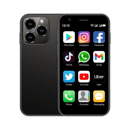 SOYES XS15 Smart Phone Mini Phone Android8.1  3.0 Inch Display 2GB RAM 16GB ROM Dual SIM Standby Play Store 3G Little PhoneSOYES