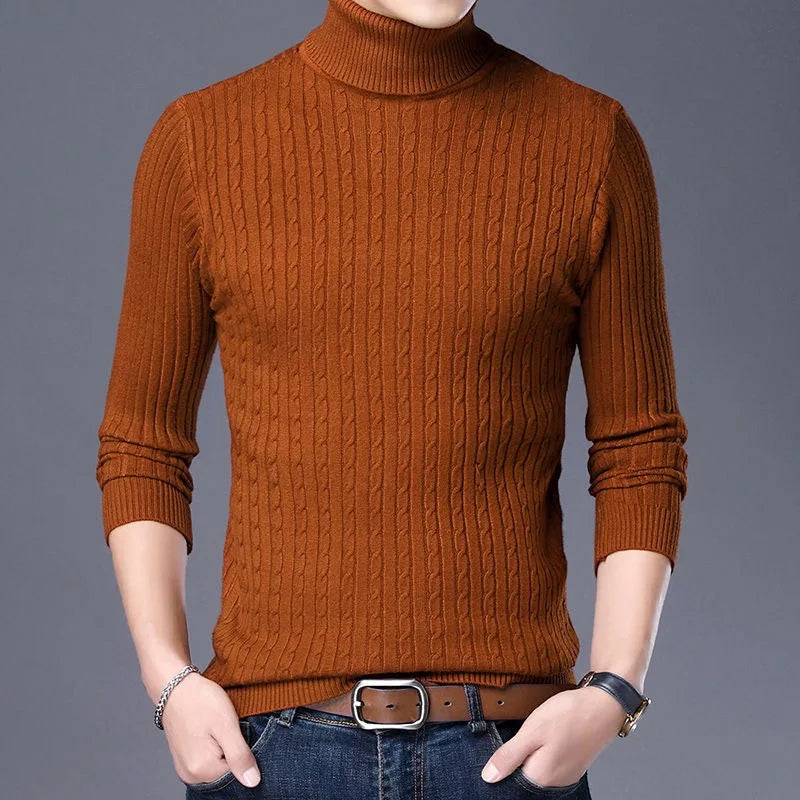 Winter High Neck Thick Warm Turtleneck Sweater