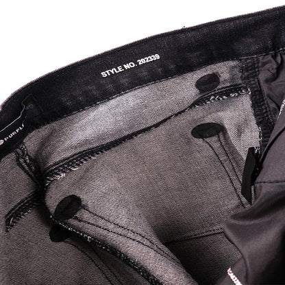 Black Jeans Pants Men Street Vintage Casual Best Quality Hip Hop Trousers