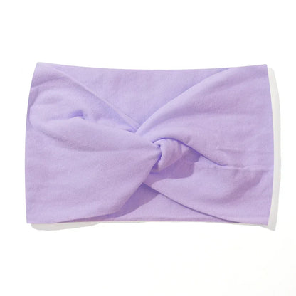 1Pc Soft Nylon Headscarf Astique Suitable for Newborn Baby Girl Flower Headband Elastic Hairband Turban Toddler Hair Accessories