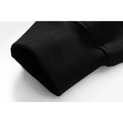 Hot Selling Large Children's Black Hoodie Boys and Girls Baby New Cotton Printed Top Spring and Autumn Fashion Casual Coat