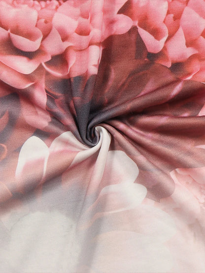 Women's V Neck Short Sleeve T Shirt Round Neck Pullover Casual Printed Pattern