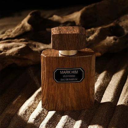 Luxury Gentleman Men's Perfume 75ml Ebony Agarwood Woody Fragrance Charm Cologne Vanilla Amber Freshness Lasting Light Fragrance