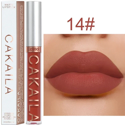 Matte Velvet Lip Glaze Long Lasting Silky Smooth Liquid Lipstick Not Easy To Fade Lip Gloss Makeup Sexy For Women Lip Tint