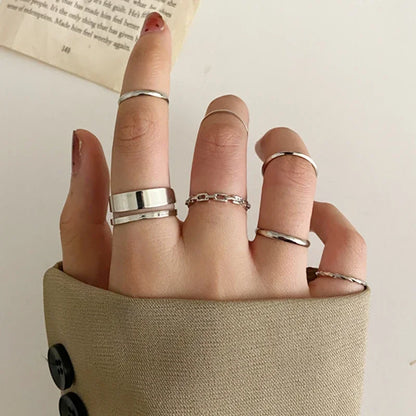 7pcs Jewelry Rings Set