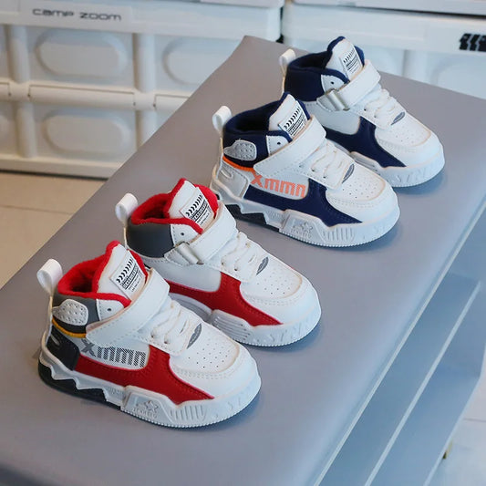 Fashion Sneakers For Kids Trend Soft-soled Anti-slippery Children's Sport Shoes Tennis Shoes