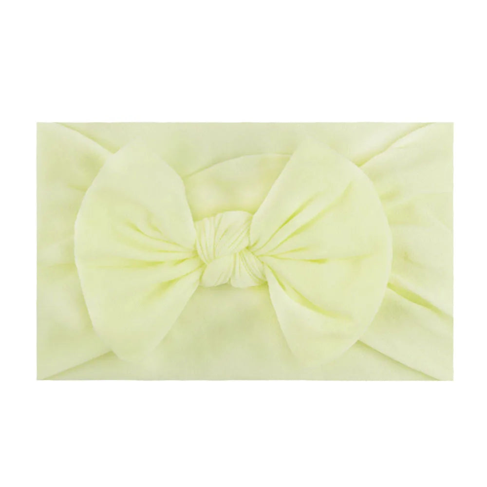 Baby Girl Headband Infant Hair Accessories Bows Newborn Headwear Rabbit Ear Elastic Gift Toddler Bandage Ribbon Soft Bowknot