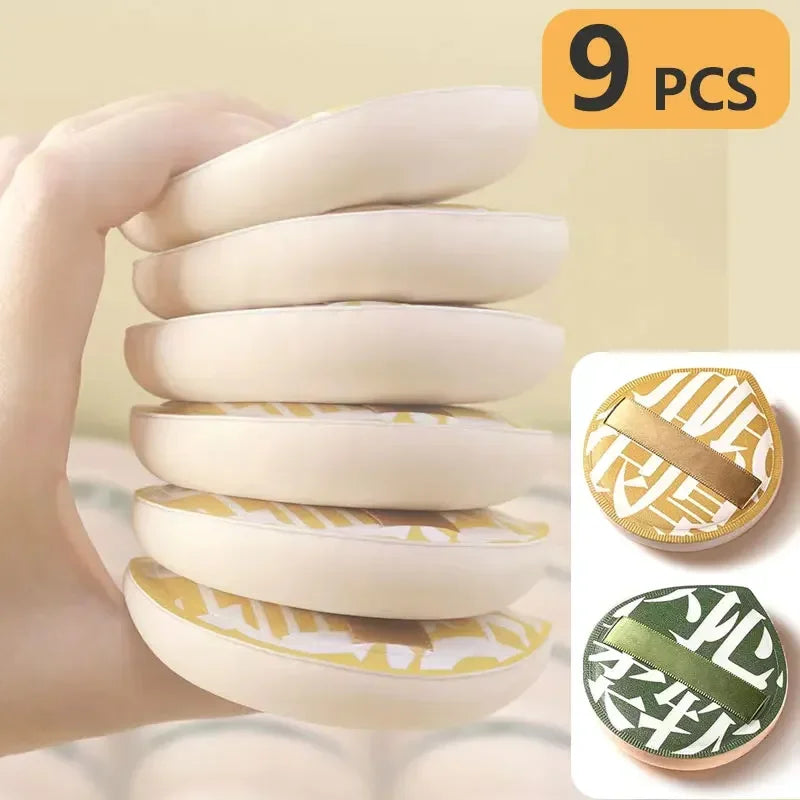 9 PCS Super Soft Cosmetics Puffs Set Makeup Sponge Make up for women Powder puff Korean Beauty Tools Accesories 퍼프