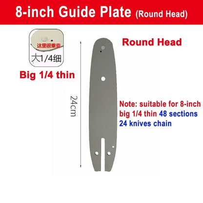 4  6 8 Inch Mini Steel Chainsaw Chains 1/4 Electric Chainsaws Accessory Chains Replacement Mini Electric Chainsaw Chain Saw