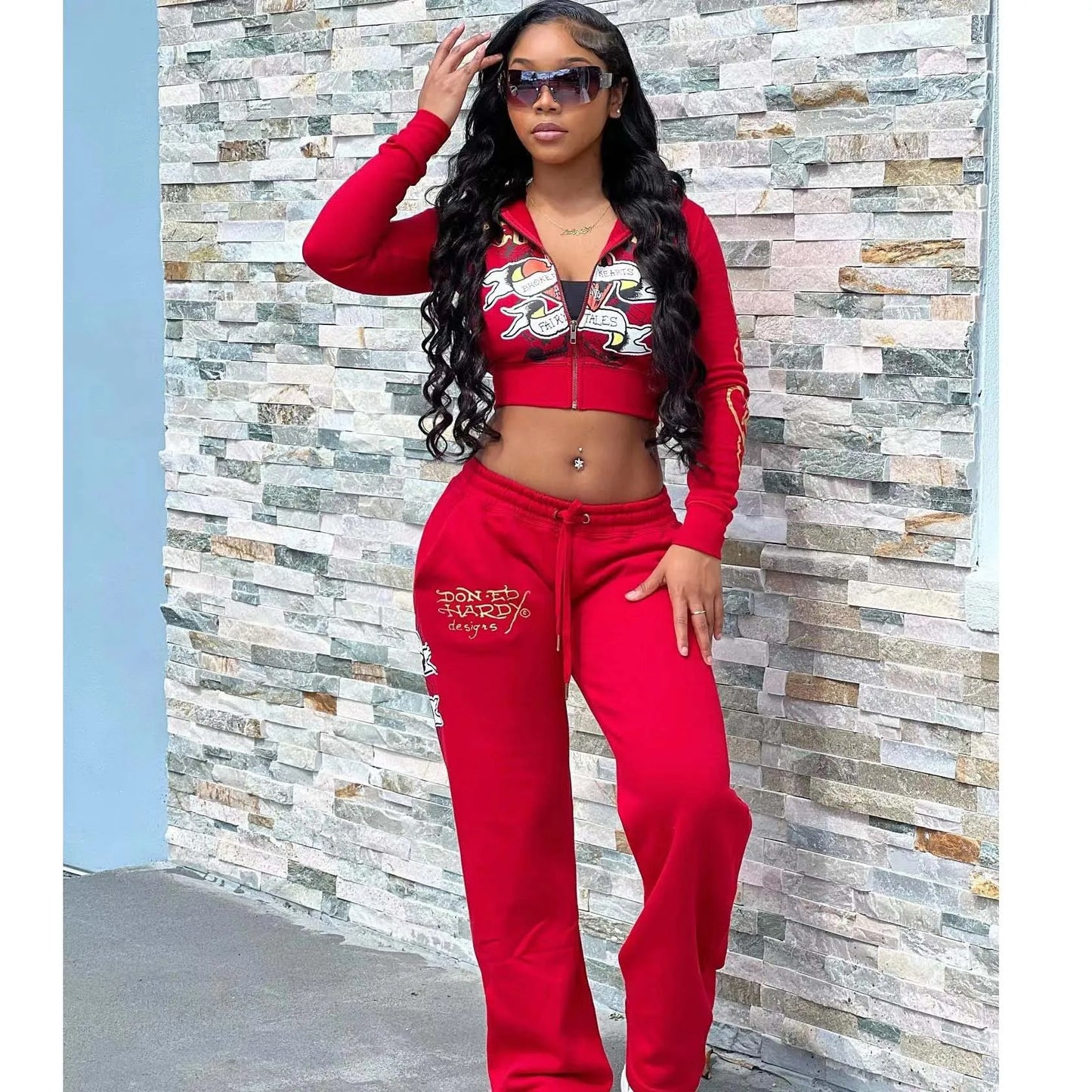 Hoodie Tops Jackets 2 Piece Pant Set Sexy Outfits Women Winter Fall Designer Clothes Bodycon Elegant 2 Piece Pant Sets