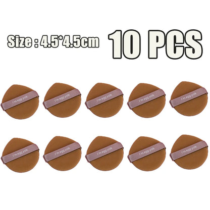 1-20pcs Sponge Air Cushion Cosmetic Puff Double Side