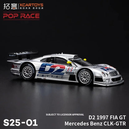 Xcartoys PopRace 1/64 Diecast Model Car Alloy Vehicle Toys Gifts for Teenagers Adults Hobby Collection