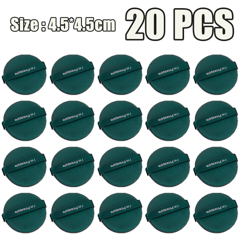 1-20pcs Sponge Air Cushion Cosmetic Puff Double Side