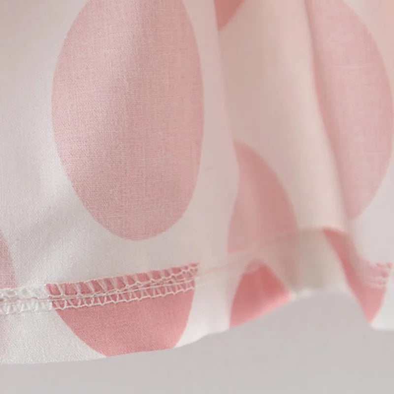 0-3 Year Old Girls Summer New Girls Dress With Halter Cherub Wings Polka Dot Promotional Girls Dress Birthday Party Team Dress