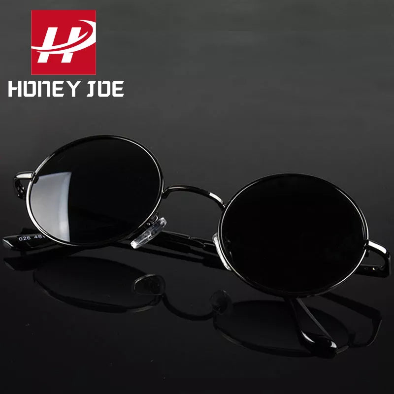 Retro Vintage Round Polarized Sunglasses